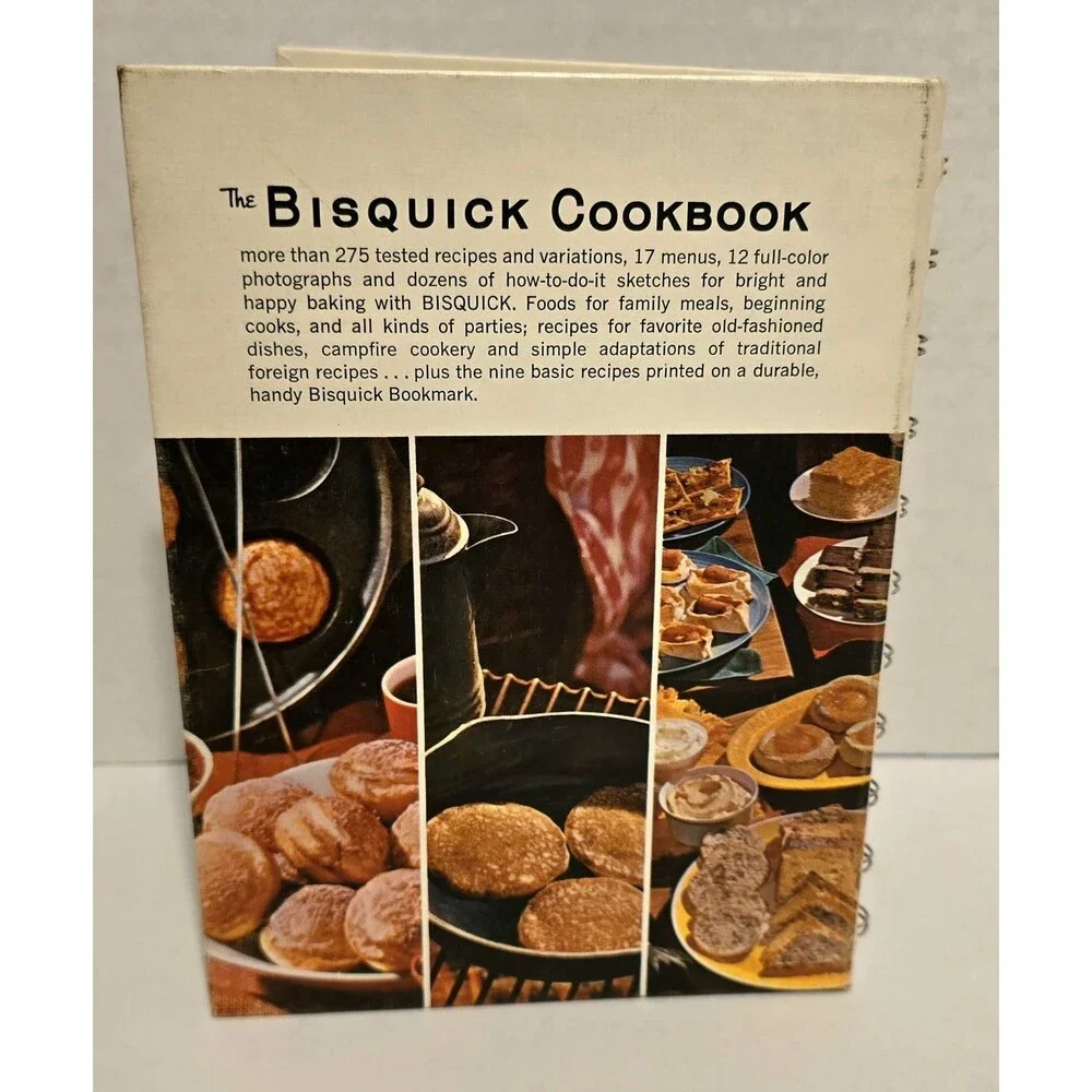 Vintage The Bisquick Cookbook Recipes from Betty Crocker First Edition 1964